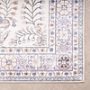 Vintage Gartenteppich - Santo Flora Weiß - thumbnail 5