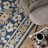 In - & Outdoorteppich - Bloom Oriental Blau - thumbnail 2