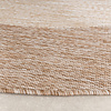 In- & Outdoor Teppich Rund - Sierra Border Creme Beige - thumbnail 6