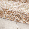 In- & Outdoor Teppich Rund - Sierra Frame Beige Creme - thumbnail 6