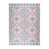 Outdoor Teppich Boho - Vedra Aztec Rosa - thumbnail 1