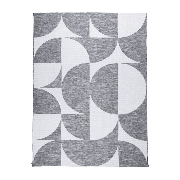 In- & Outdoor Teppich - Summer Shapes Grau - 1