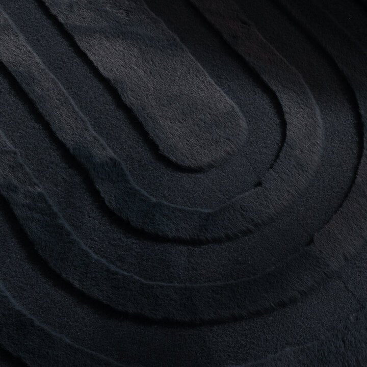 Teppich Organisch - Flowy Arch Anthrazit - 3