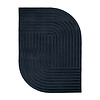 Teppich Organisch - Flowy Lines Anthrazit - thumbnail 1