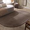 Teppich Organisch - Flowy Arch Taupe - thumbnail