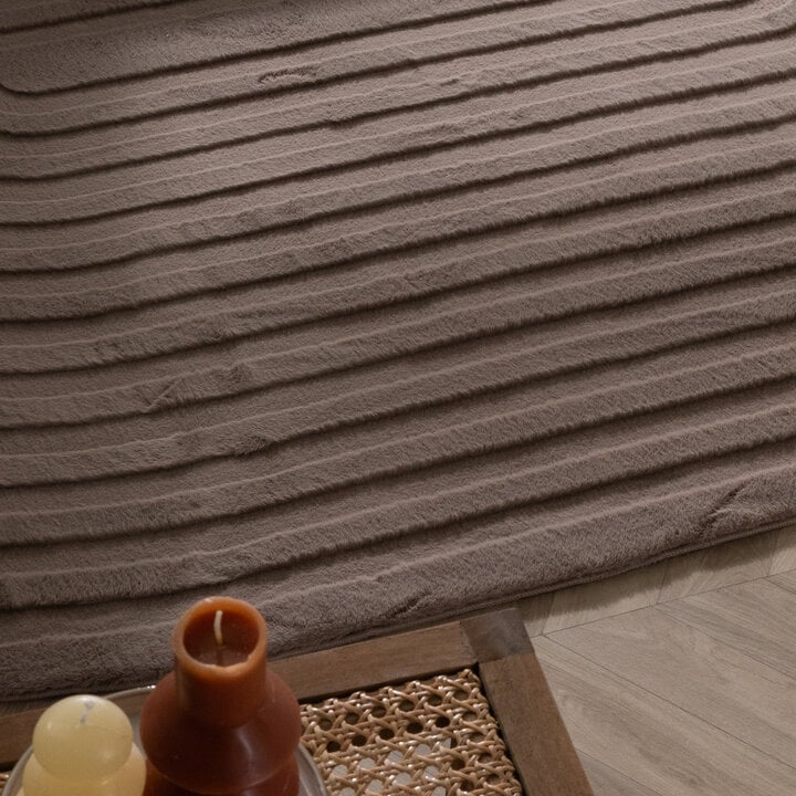 Teppich Organisch - Flowy Arch Taupe - 2