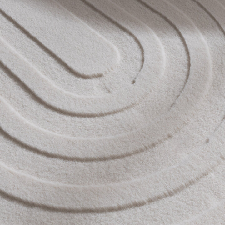 Teppich Organisch - Flowy Arch Creme - 3