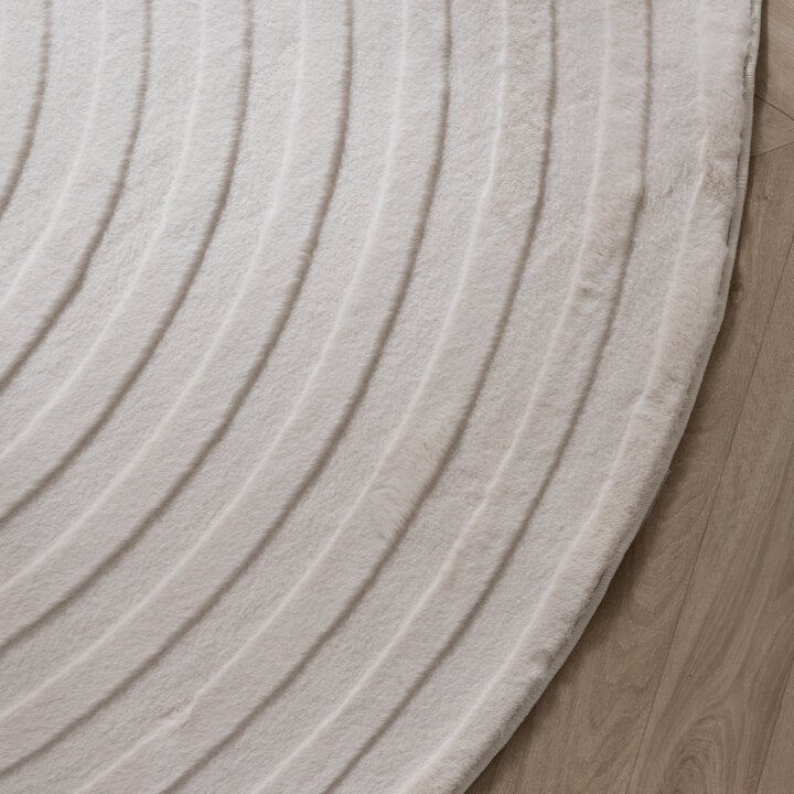 Teppich Organisch - Flowy Arch Creme - 4