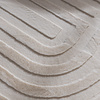 Teppich Organisch - Flowy Lines Creme - thumbnail 3