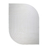 Teppich Organisch - Flowy Lines Creme - thumbnail 1