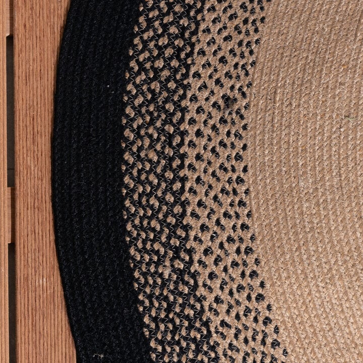 In- & Outdoor Teppich Rund - Florence Schwarz - 4