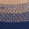 In- & Outdoor Teppich Rund - Florence Blau - thumbnail 3
