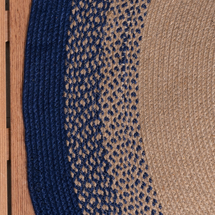 In- & Outdoor Teppich Rund - Florence Blau - 4