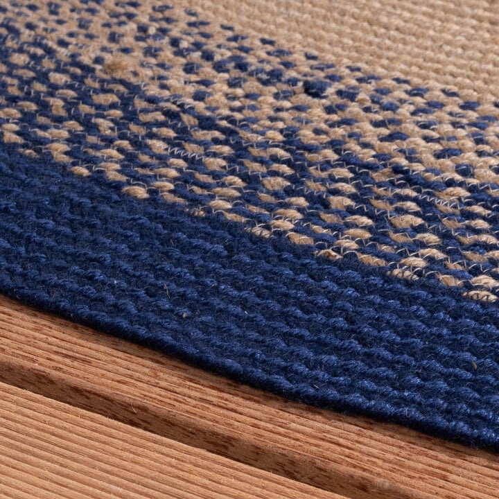 In- & Outdoor Teppich Rund - Florence Blau - 5