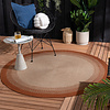 In- & Outdoor Teppich Rund - Florence Terracotta - thumbnail