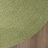 In- & Outdoor Jute Teppich Rund - Bali Grün - thumbnail 5