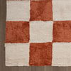 Teppich Kariert - Blox Terracotta Weiß - thumbnail 5