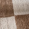 Teppich Kariert - Blox Beige Weiß - thumbnail 4