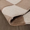 Teppich Kariert - Blox Beige Weiß - thumbnail 7