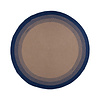 In- & Outdoor Teppich Rund - Florence Blau - thumbnail 1