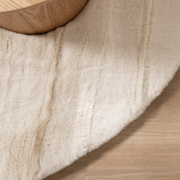 Hochflor Teppich Oval - Comfy Supreme Creme - 5