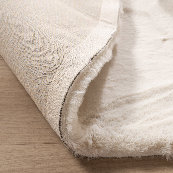 Hochflor Teppich Oval - Comfy Supreme Creme - 7