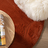 Hochflor Teppich Rund - Comfy Supreme Terracotta - thumbnail 3