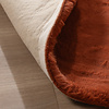 Hochflor Teppich Rund - Comfy Supreme Terracotta - thumbnail 7