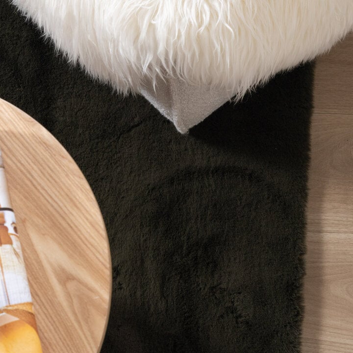 Hochflor Teppich - Comfy Supreme Grün - 3