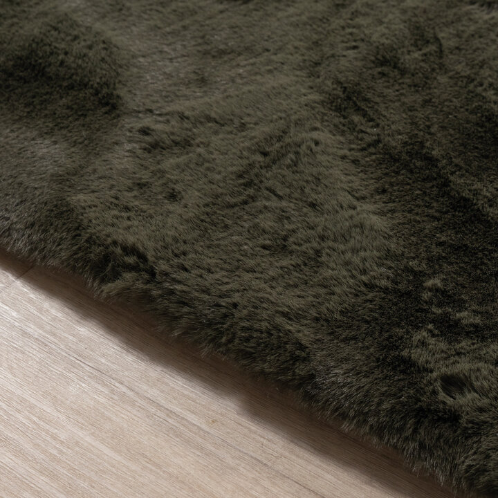 Hochflor Teppich - Comfy Supreme Grün - 6