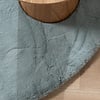 Hochflor Teppich Rund - Comfy Supreme Türkis - thumbnail 5