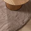 Hochflor Teppich Rund - Comfy Supreme Taupe - thumbnail 5
