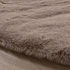 Hochflor Teppich Rund - Comfy Supreme Taupe - thumbnail 6