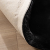 Hochflor Teppich Rund - Comfy Supreme Schwarz - thumbnail 7