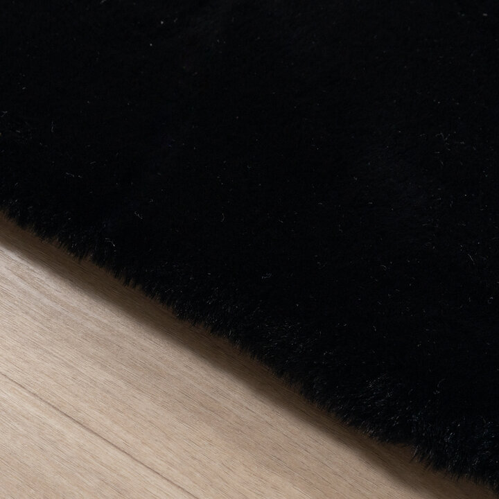 Hochflor Teppich - Comfy Supreme Schwarz - 6