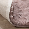 Hochflor Teppich Rund - Comfy Supreme Rosa - thumbnail 7