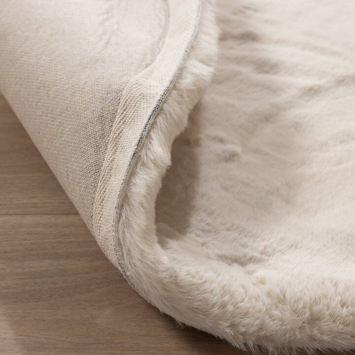 Hochflor Teppich Rund - Comfy Supreme Creme - 7