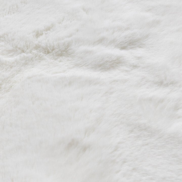 Hochflor Teppich - Comfy Supreme Weiß - 4