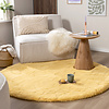 Hochflor Teppich Rund - Comfy Supreme Gelb - thumbnail