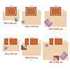 Spielteppich Auto - Dex Road Blau - thumbnail 8
