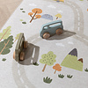 Auto Spielteppich - Rocky Ride Grau - thumbnail 2