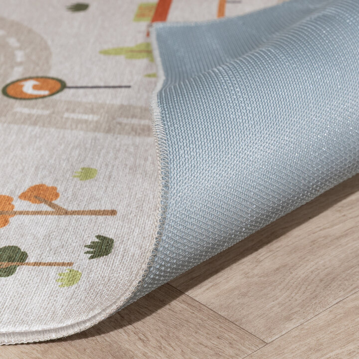 Auto Spielteppich - Rocky Ride Grau - 7