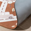 Auto Spielteppich Rund - Rocky Ride Terracotta - thumbnail 6