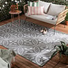 In- & Outdoor Teppich - Summer Pattern Grau - thumbnail