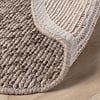 Wollteppich Rund - Feline Braun Meliert - thumbnail 5