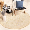 In- & Outdoor Teppich Rund - Summer Oriental Gelb - thumbnail