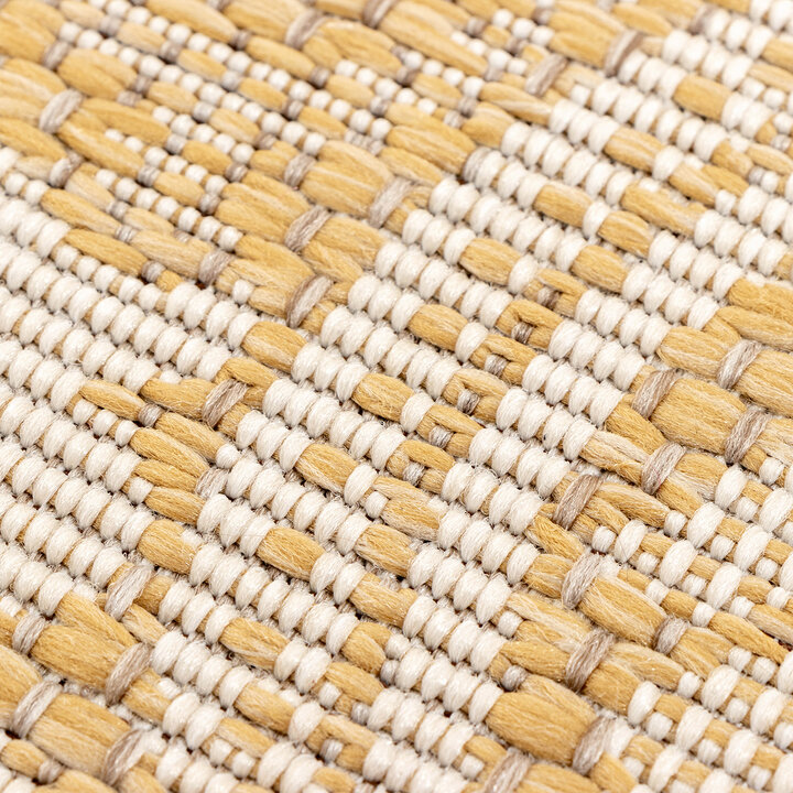 In- & Outdoor Teppich Rund - Summer Oriental Gelb - 9