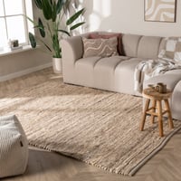 Wollteppich - Feline Taupe Meliert